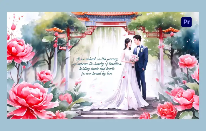 Chinese Style Character Wedding Invitation Slideshow